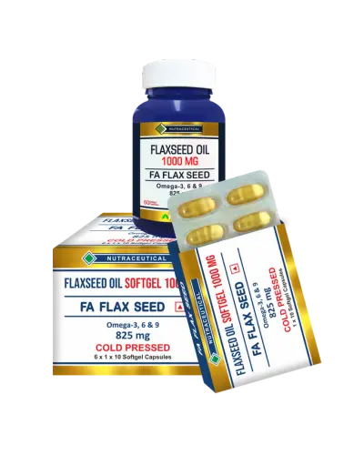 FA FLAXSEED SOFTGEL 1000mg (Strips)